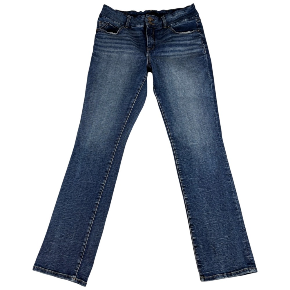 Buckle Black Fit No. 85 Straight Jeans Womens 31x32 (32x31.5) Blue Denim Cotton